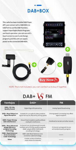 9.7" For Buick Regal 2009-2013 CarPlay Android 13 Car Stereo GPS Wifi DSP 4+32GB - Picture 18 of 24