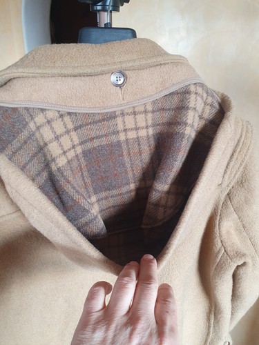 Brooks Brothers Wool Duffle Coat Made in England Horn Toggle sz 50 - Picture 14 of 16