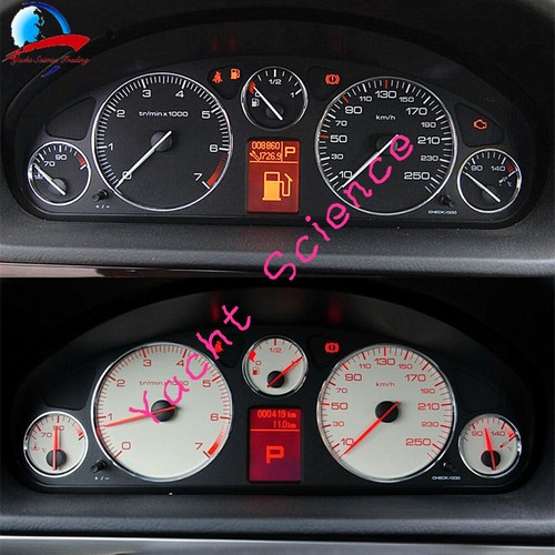 PEUGEOT 407 LCD PCB VDO DISPLAY SCREEN INSTRUMENT CLUSTER DASH NEW - Foto 5 di 10