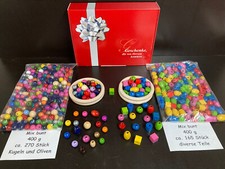 Holzperlen/kugeln bunt Mix 2 x 400 g Box, Bastelset,basteln,Spiel