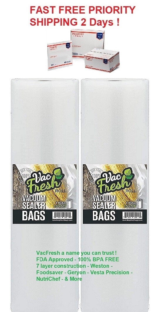 weston vacuum bag rolls