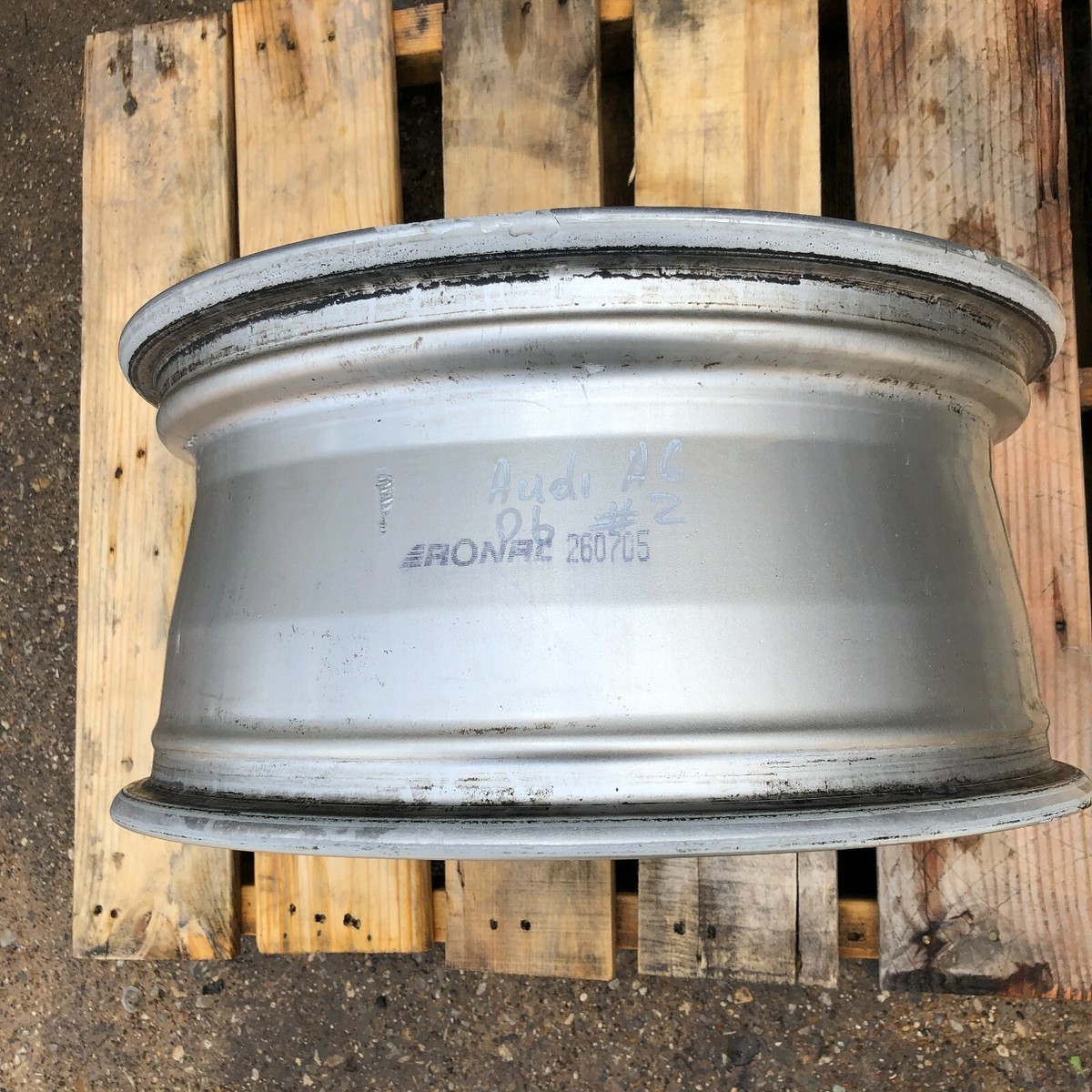 2005 - 2011 AUDI A6 V6 3.2L Alloy Wheel Rim 17x7 OEM 4F0601025AK