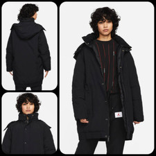 Nike Air Jordan Women's Down Parker Jacket, Sz M 12-14, Dh0781-010, Rrp £270