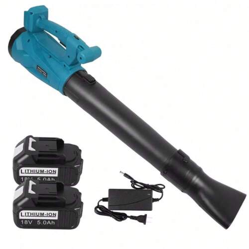 Makita Battery Cordless Leaf Blower 6 Speed Electric Leaf Blower Home USA,