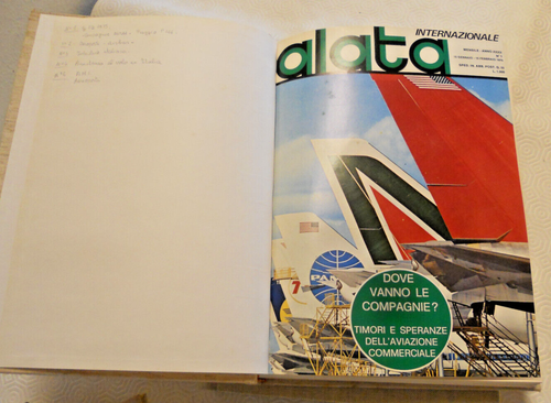 Alata Internazionale Rivista mensile Aero Club Italia - annata 1976 - Foto 2 di 2