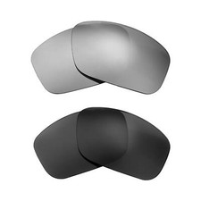 Walleva Titanium Black Polarized Replacement Lenses For Maui Jim Kanaio Coast