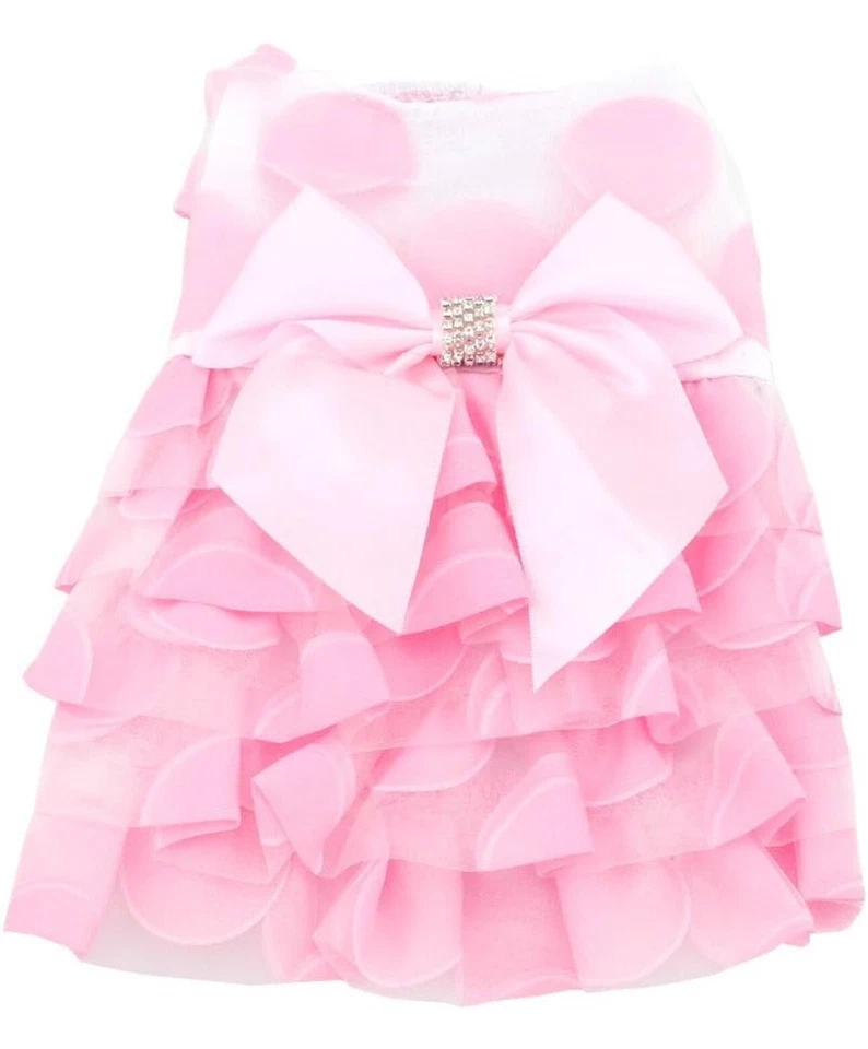 Lot Of 25 Party Skirts with Bow tie Princess Tutu Polka Dog/Cat Clothes pink - Image 4 of 4