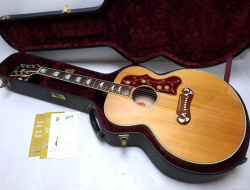 Electric Acoustic Guitar Gibson SJ-200 Pete Townshend 2008 Antique Natural