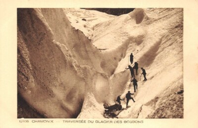Chamonix - Kreuzung Des Gletscher Des Bossons