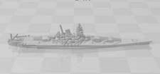 Battleship - IJN Yamato - with proposed 6-in tertiary guns - Wargaming - Axis an