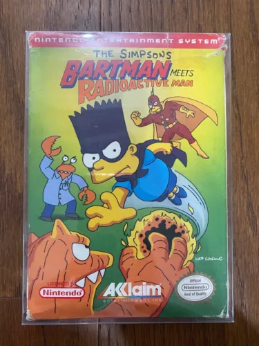 The Simpsons: Bartman Meets Radioactive Man NES