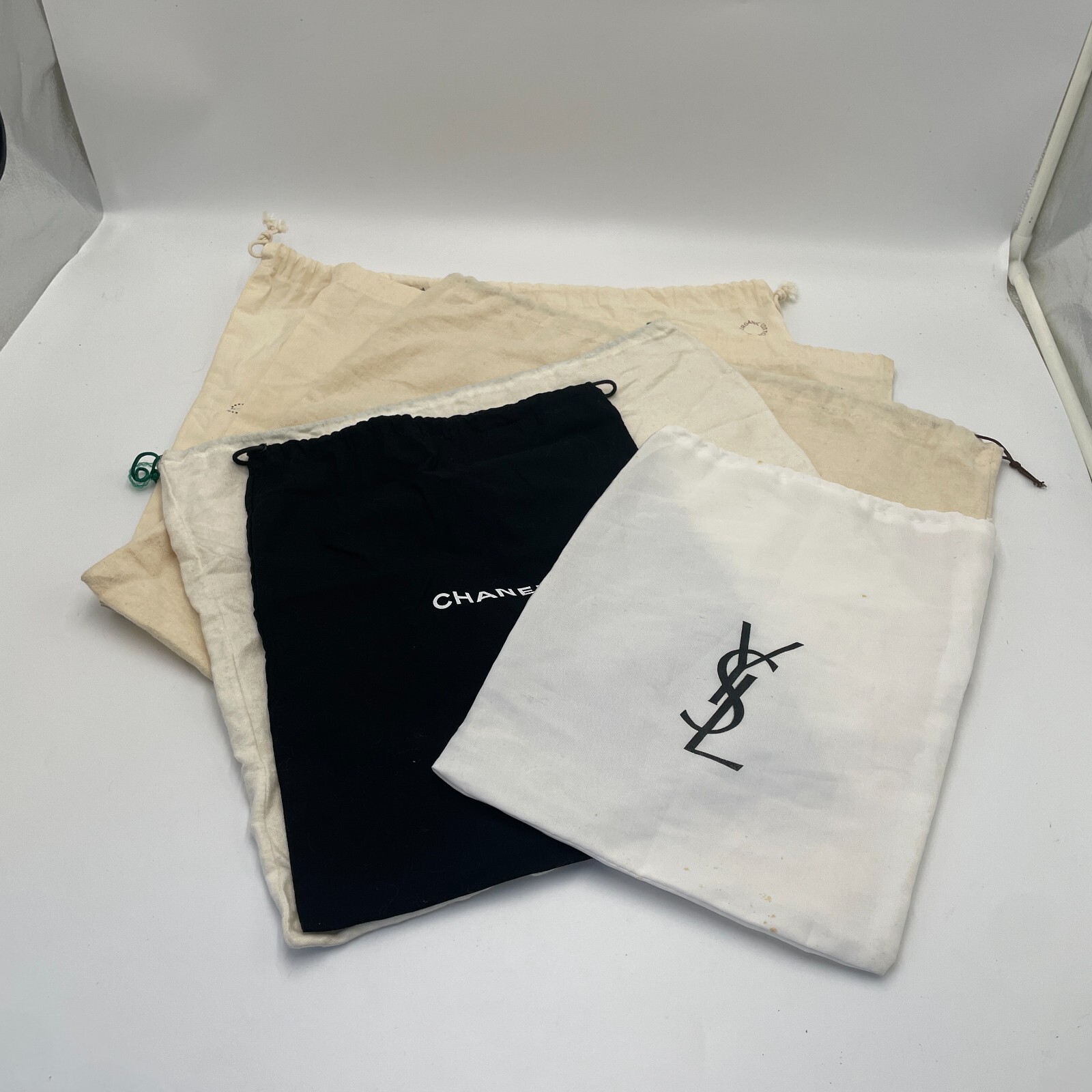 Chanel Chloe Strella Saint Laurent Sacchetto antipolvere con coulisse 6 set 654