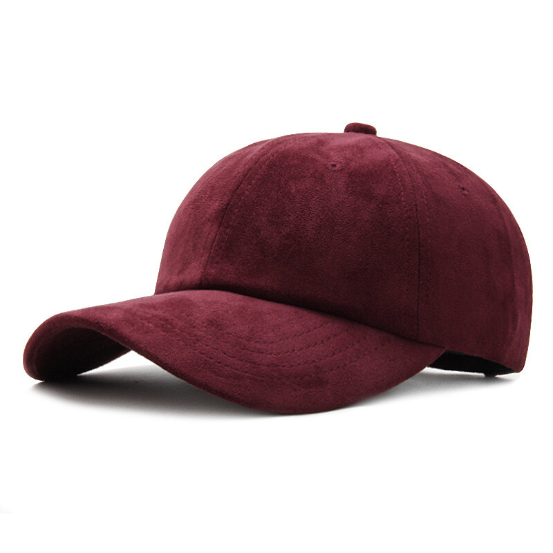 Running Golf Cap Hat Suede baseball cap Casual solid color