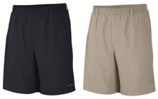 COLUMBIA MEN'S BIG TALL BACKCAST III SWIM SHORTS TRUNKS UPF 50 BLACK 2X 3X 4X