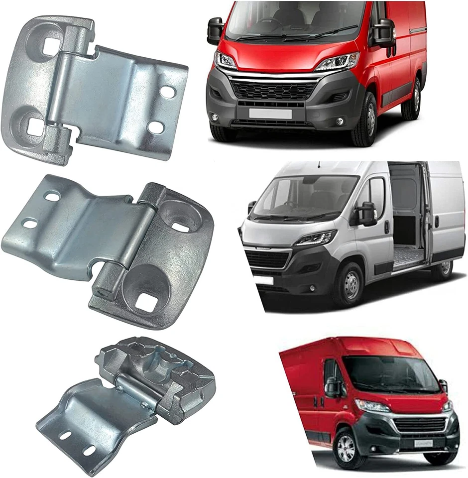 Charnière Porte Battante 180° pour JUMPER BOXER DUCATO 1388883080 1610799430 - Photo 3/4