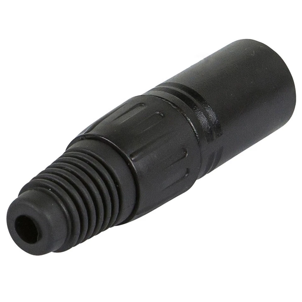 XLR 3-Pin Male Plug DMX Connector Audio Adapter For Stage Lighting - Image 2 of 2