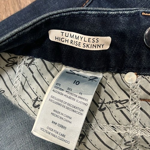 Seven7 blue jeans/ 10 / high rise skinny jeans/ NWT - Picture 5 of 8
