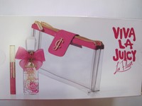 Viva La Juicy La Fleur For Women Gift Se, 2.5oz Edt L+ Cosmetic Case Viva La Juicy La Fleur For Women Gift Se, 2.5oz Edt L+ Cosmetic Case