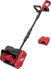 20 10" Snow Shovel Kit, 20V 4.0Ah Battery  60W Charger Included, Cordless Elect