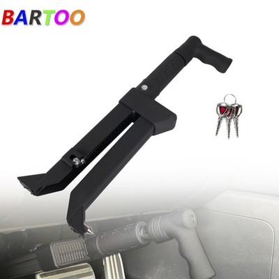 Multi-Function Safety Brake Pedal Lock Anti-Theft Device Clutch Lock V15(5-15Mm)