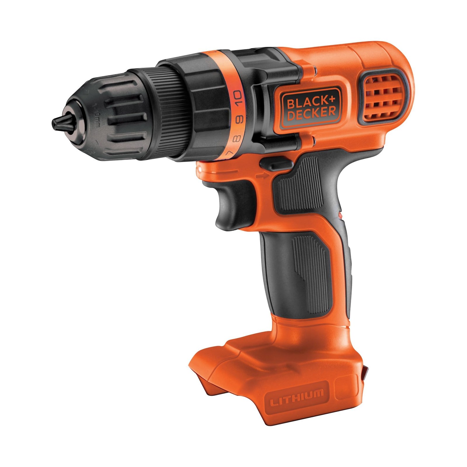 Trapano avvitatore a batteria 18V coppia 28Nm 10 impostazioni di coppia design