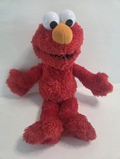 Tickle Me Elmo 2016 Hasbro Talking Vibrating Laughing Sesame Street Works 14"