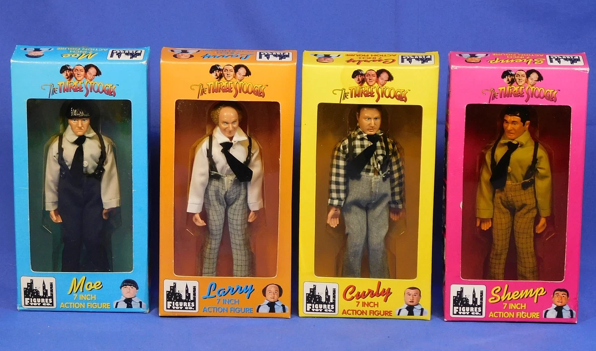 The Three Stooges Figures Toy Company TV, Movie & Video Games
