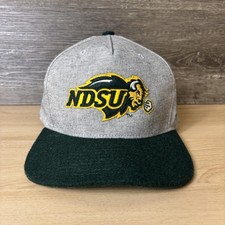 North Dakota State Bison Hat Cap Snap Back Me...