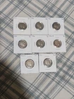 Lot Of 8 Different Buffalo Nickels 1927-1937