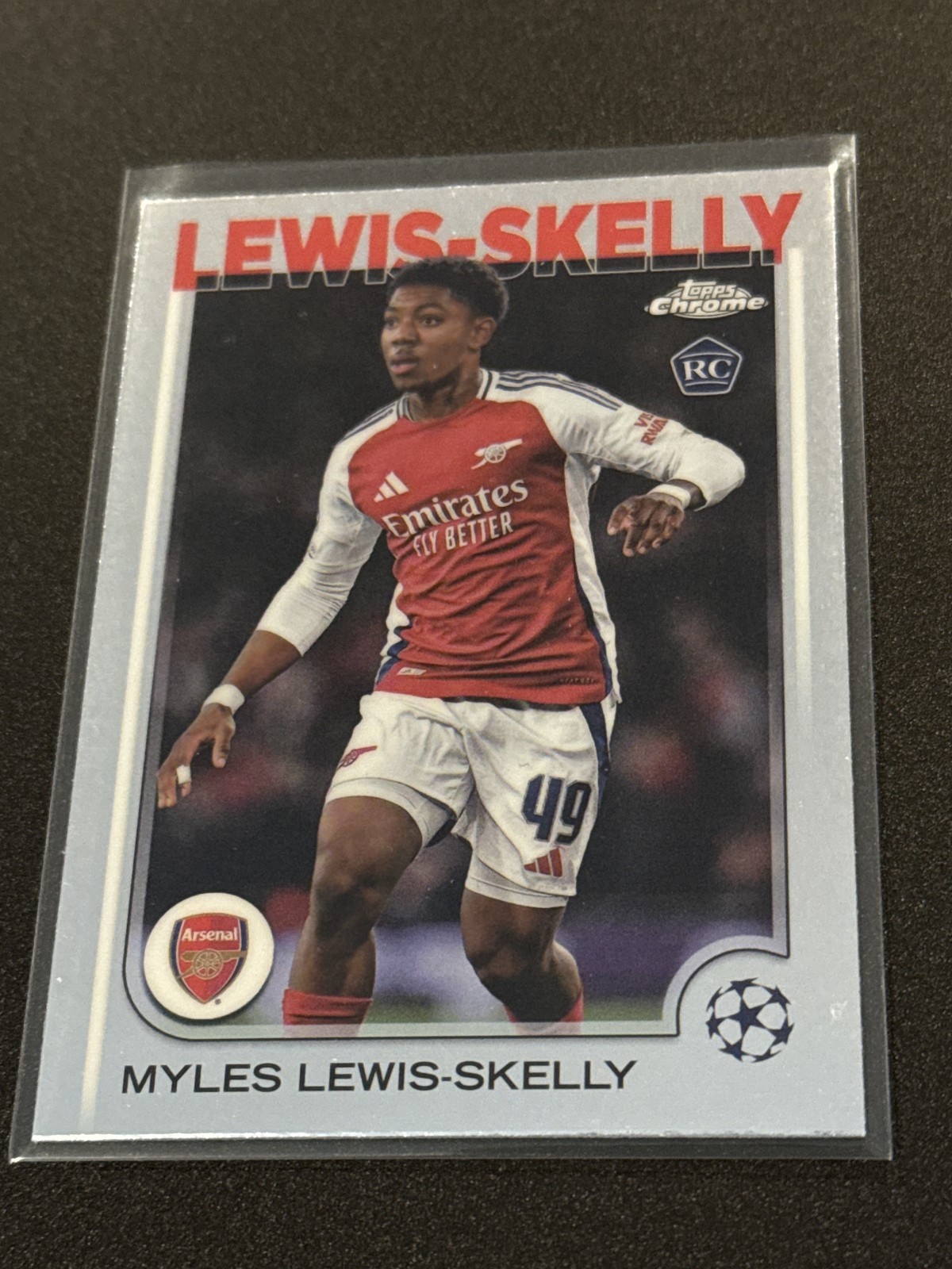 2024-25 Topps Chrome UEFA Club Competitions #154 Myles Lewis-Skelly NM