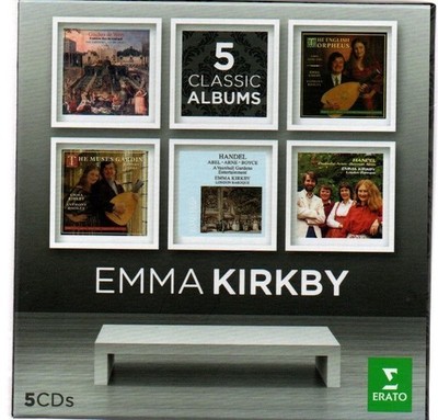 Emma Kirkby - 5 Classic Albums (5 disc Warner Classics / Erato CD boxset)