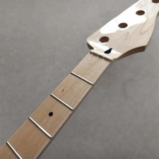 P Bass guitar neck 4 String 20Fret 34inch maple fingerboard dot inlay Gloss