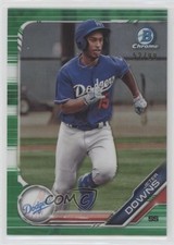 2019 Bowman Draft Chrome Green Refractor 52/99 Jeter Downs #BDC-114 0nr3