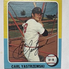 Topps 1975 Carl Yastrzemski Boston Red Sox Base Set Card #280