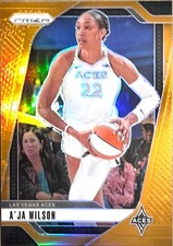 2024 Panini Prizm WNBA - A'ja Wilson - Orange Prizm /99