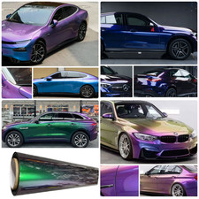 Premium Car Vinyl Wrap Gloss Chameleon Car Wrapping Film PET (Air Bubble Free )
