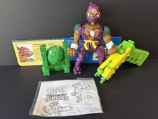 Ninja Knockin' Bebop Teenage Mutant Turtles TMNT 1992 Playmates Complete READ