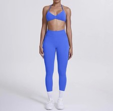 BN Size 2XL Women s 2pcs Yoga/WorkOut Set Sports Bra and Tummy Control Leggings