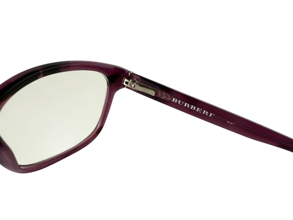 Marco de gafas para mujer Burberry BE2201 35 52 mm acetato púrpura 52-17-140 Italia Foto 3 de 4