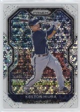 2021 Panini Prizm Tier III White Donut Circle Prizm 1/5 Keston Hiura #202 1l2