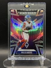 Malik Nabers Thunderbirds Insert - 2025 Panini Phoenix #39 New York Giants