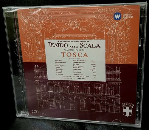 Pucchini: Tosca (1953 Mono) - Maria Callas Remastered - Victor de Sabata CD ZKLN