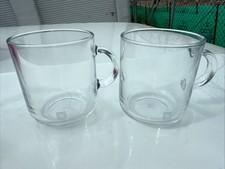 Small Nespresso Collection Clear Glass Vertuo Coffee Mug Made in France 2