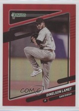2021 Panini Donruss Holo Red Dinelson Lamet #211 7u4