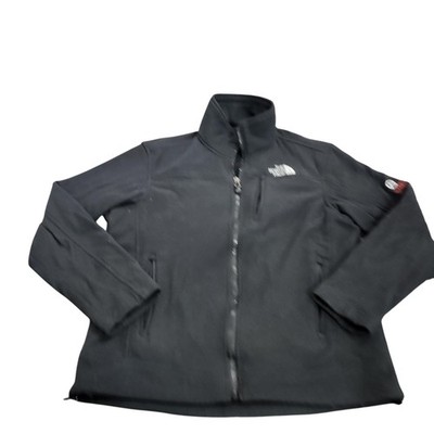 The North Face Jacket Mens Large Black Fleece Full Zip Summit Series Hiking