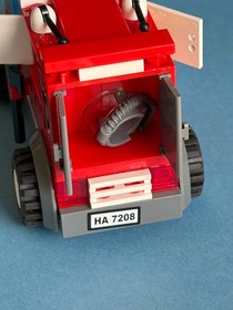 LEGO City Fire #7208 - Fire Van/Vehicle ONLY - Complete - See Description