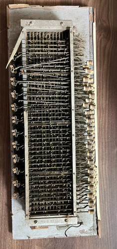 Vintage Accordion Reed Block Johan Jendrysik Copenhagen Denmark Used Spare Unit - Picture 1 of 11