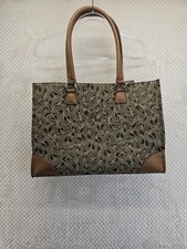 diane von furstenberg Cloth 48h Bag Studio Tote Lg Handbag Tan Logo Heart Design