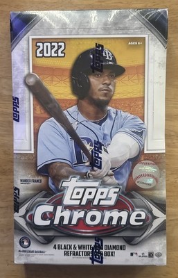 2022 Topps Chrome Baseball Lite Factory Sealed Hobby Box