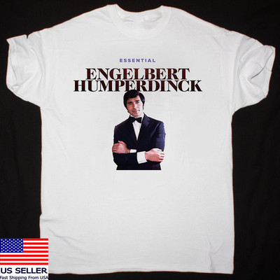 ENGELBERT HUMPERDINCK Greatest Hits  Cotton T Shirt Full Size S-5XL